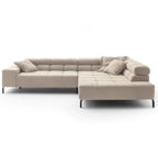 Wilson 2AL Ecksofa in Natur - Großzügiges Designersofa mit hohem Komfort