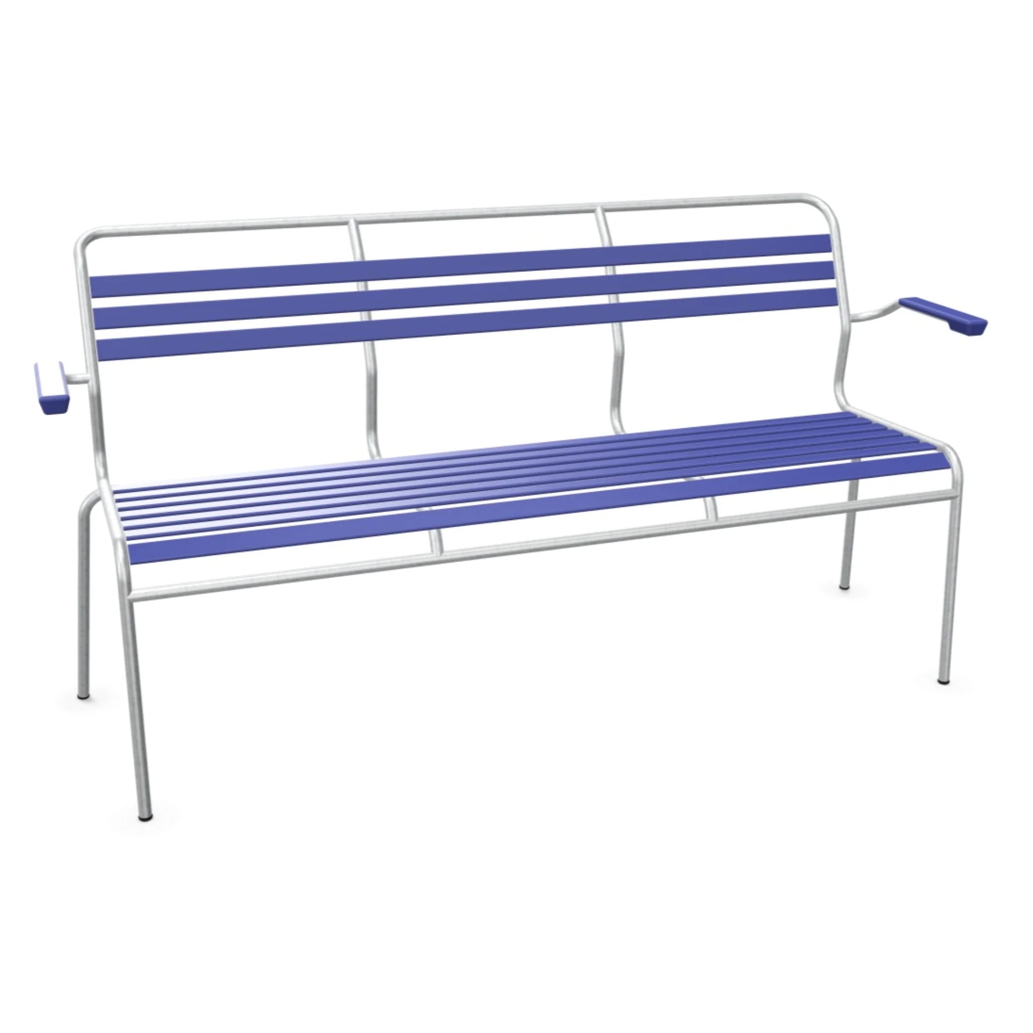 Säntis Lättli-3er-Bank mit Armlehne