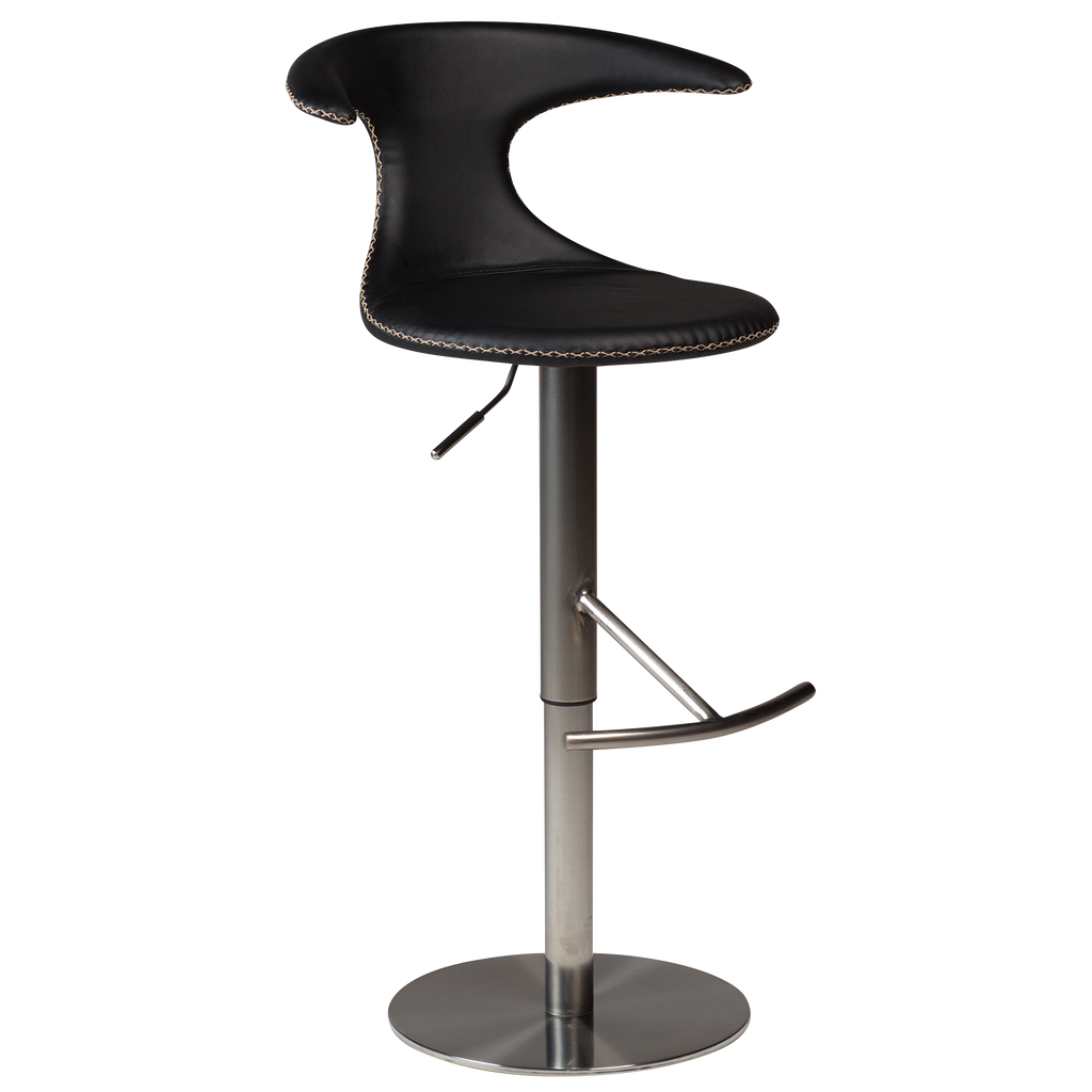 Tabouret de bar FLAIR – tabouret design réglable en hauteur avec fonction pivotante