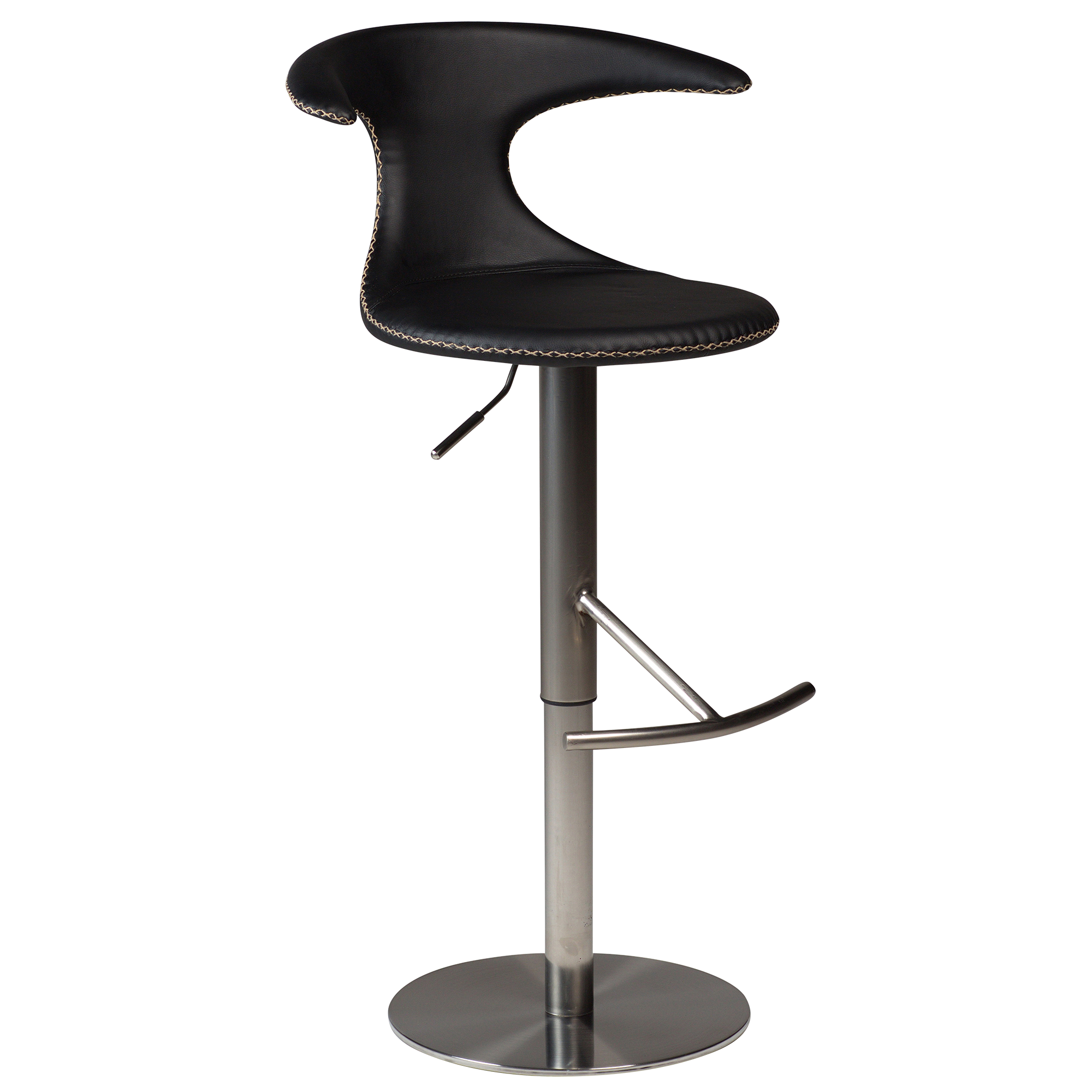 Tabouret de bar FLAIR – tabouret design réglable en hauteur avec fonction pivotante