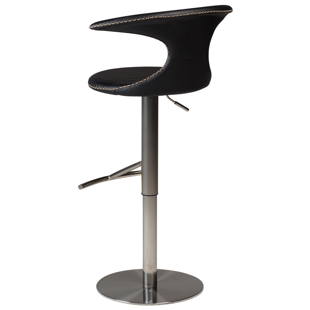 Tabouret de bar FLAIR – tabouret design réglable en hauteur avec fonction pivotante