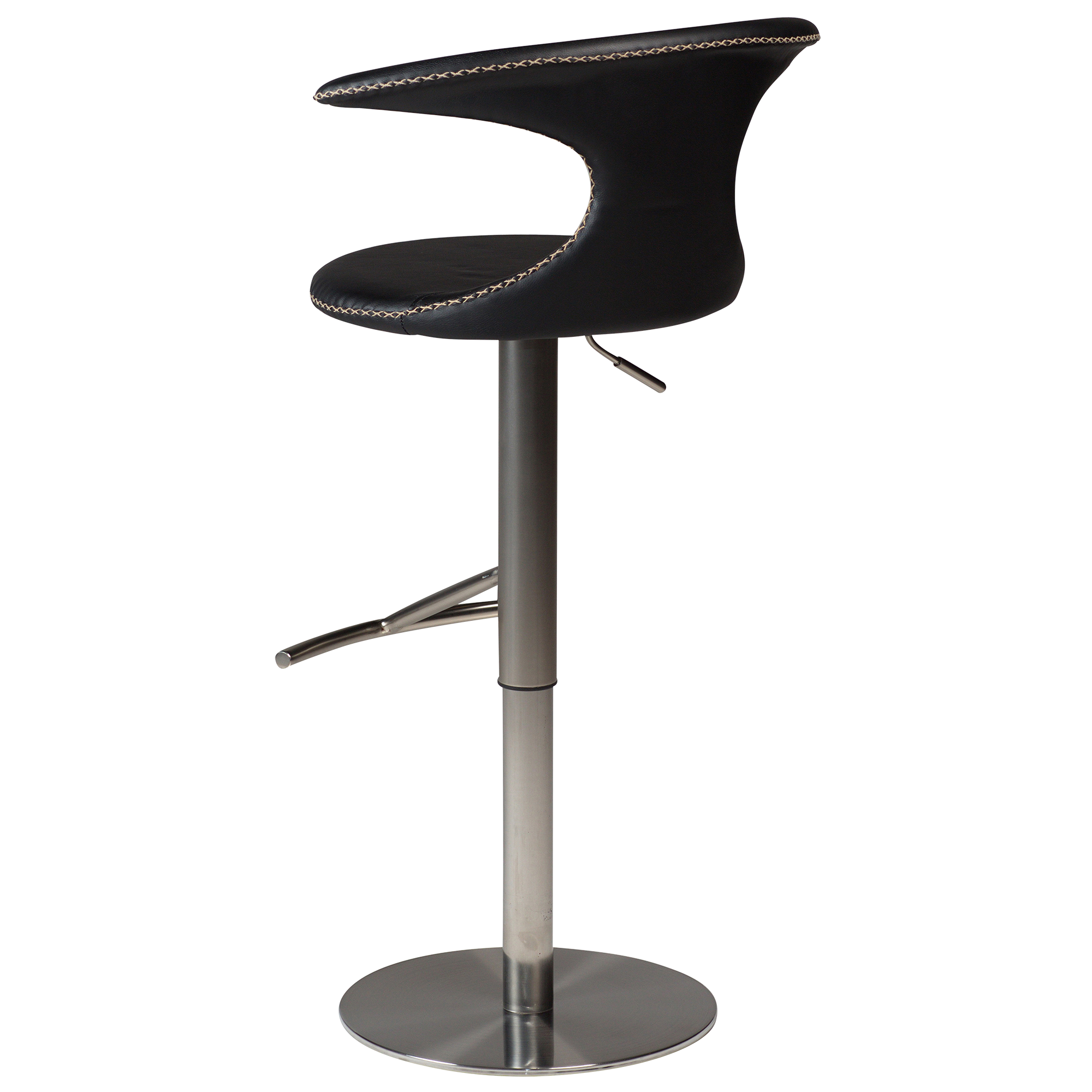 Tabouret de bar FLAIR – tabouret design réglable en hauteur avec fonction pivotante
