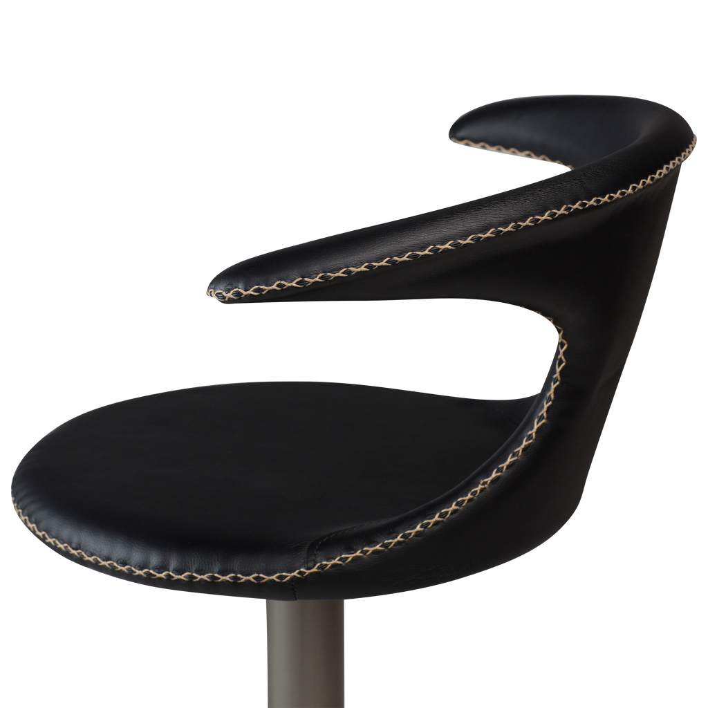 Tabouret de bar FLAIR – tabouret design réglable en hauteur avec fonction pivotante