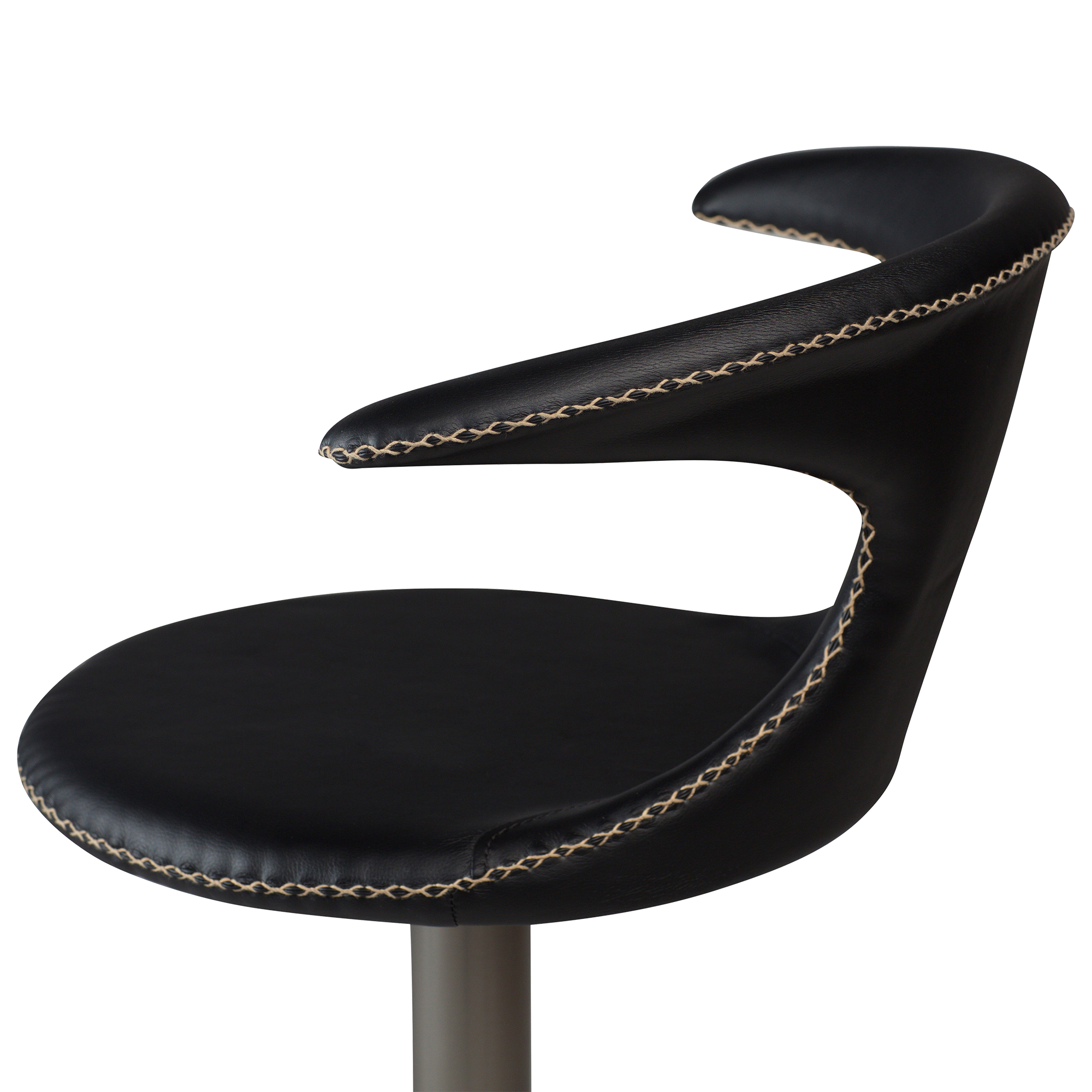 Tabouret de bar FLAIR – tabouret design réglable en hauteur avec fonction pivotante