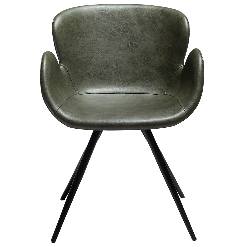 Armlehnstuhl Gaia vintage grün