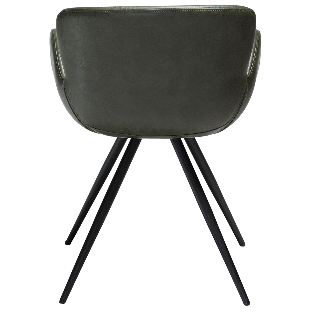 Armlehnstuhl Gaia vintage grün