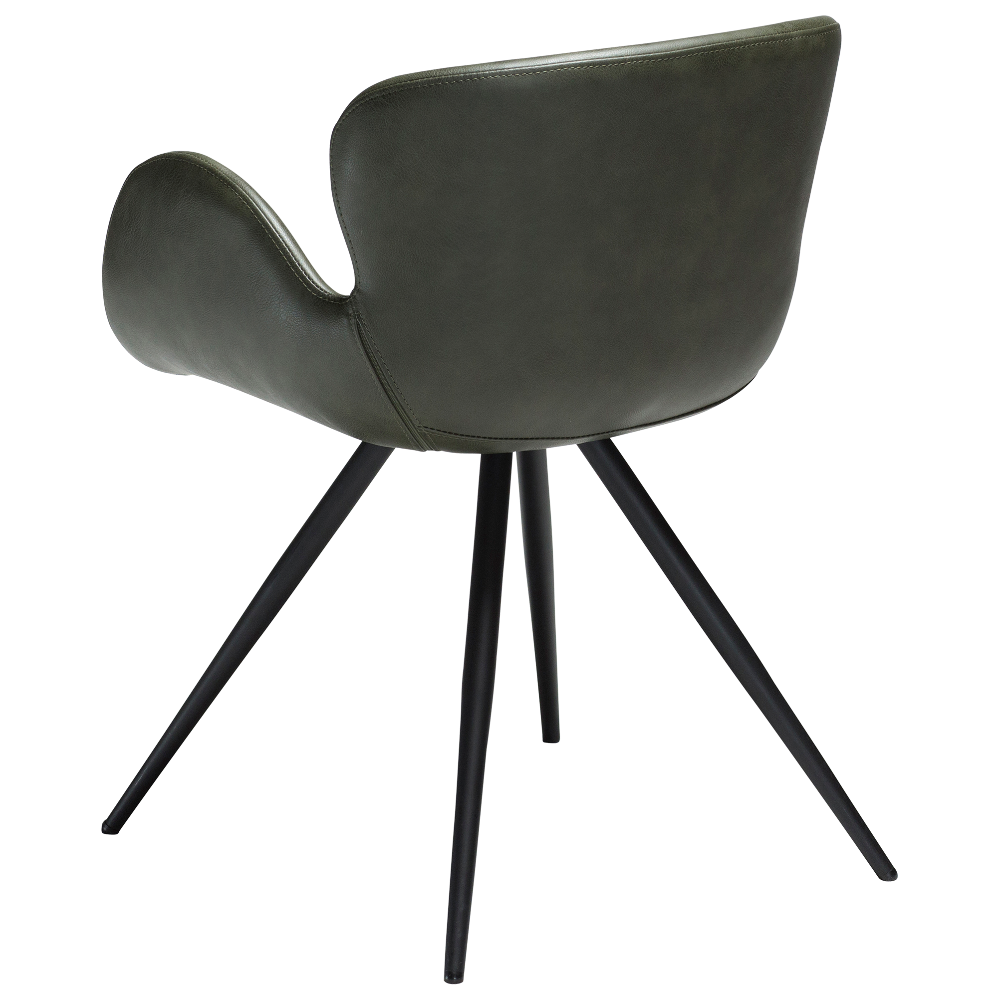 Armlehnstuhl Gaia vintage grün