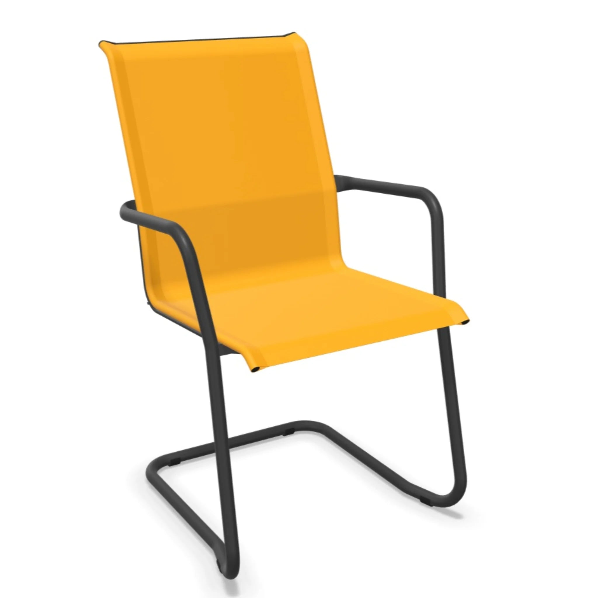 Locarno Textil-Sessel mit Armlehne Freischwinger