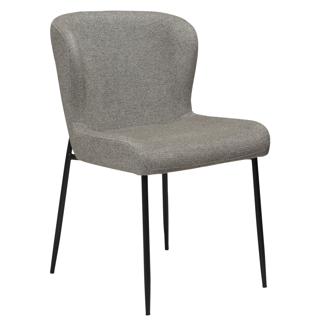Fauteuil glamour gris