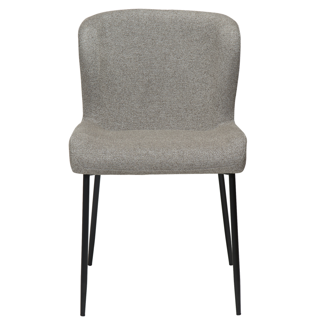 Fauteuil glamour gris