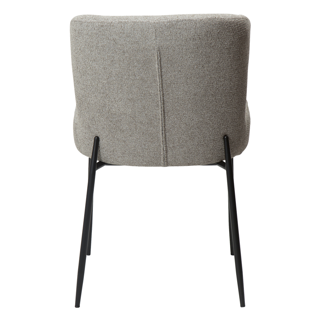 Fauteuil glamour gris