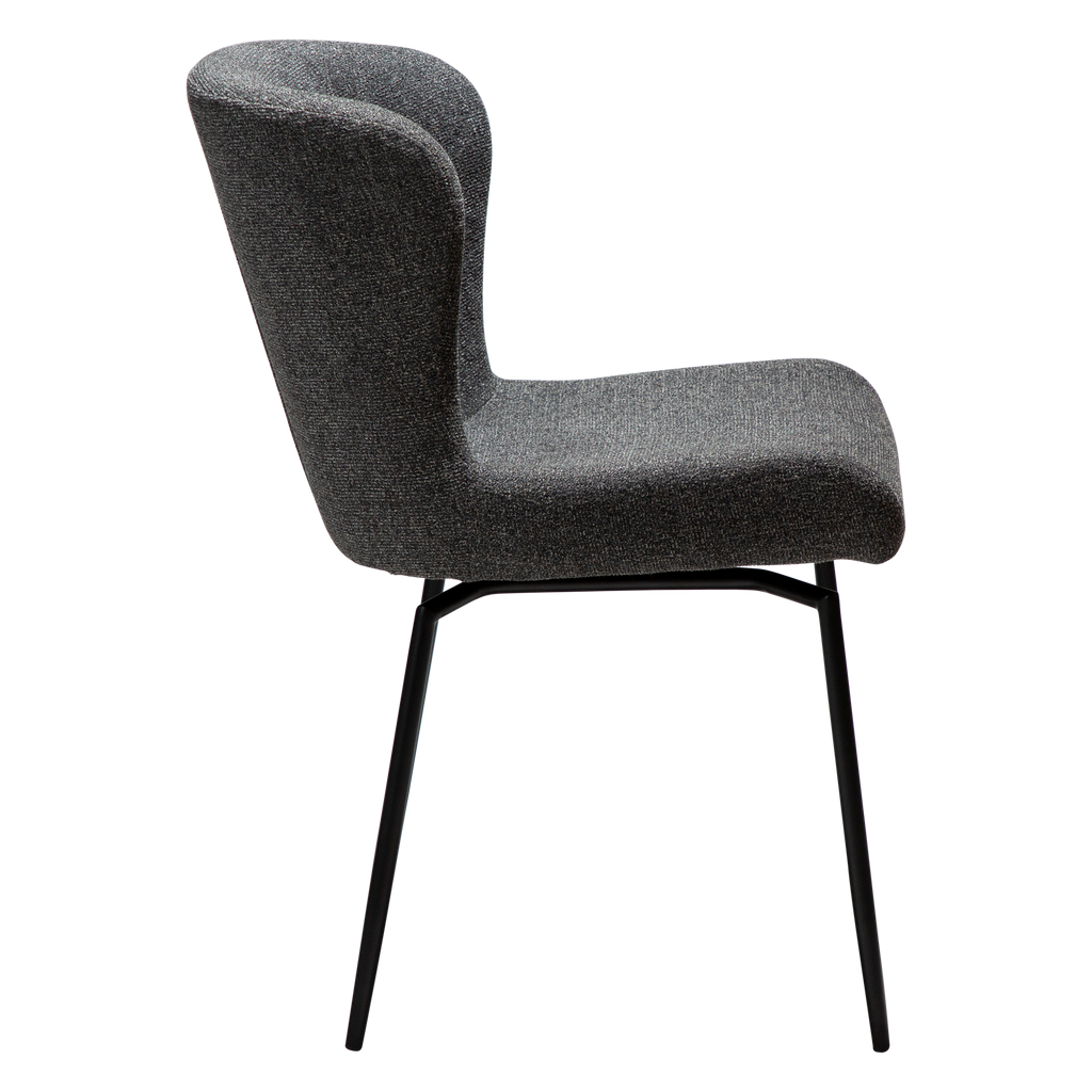 Fauteuil glamour gris