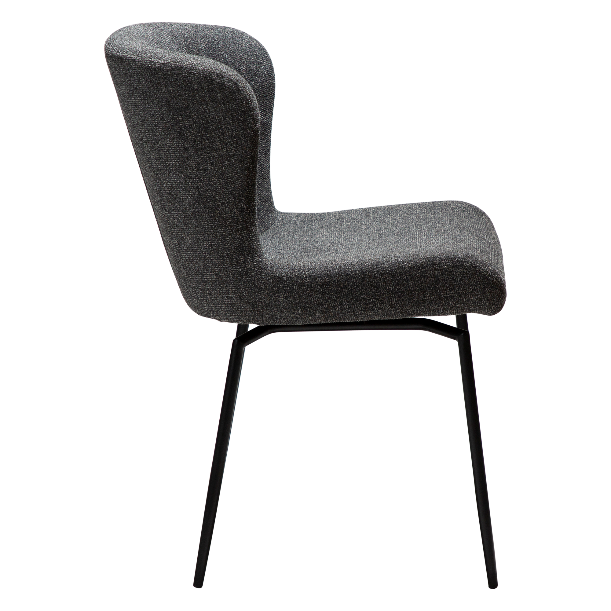 Fauteuil glamour gris