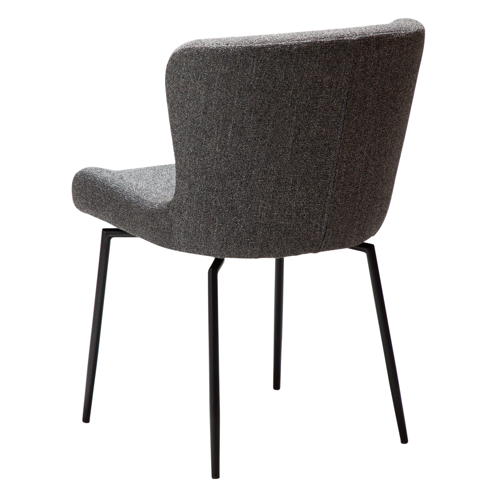 Fauteuil glamour gris