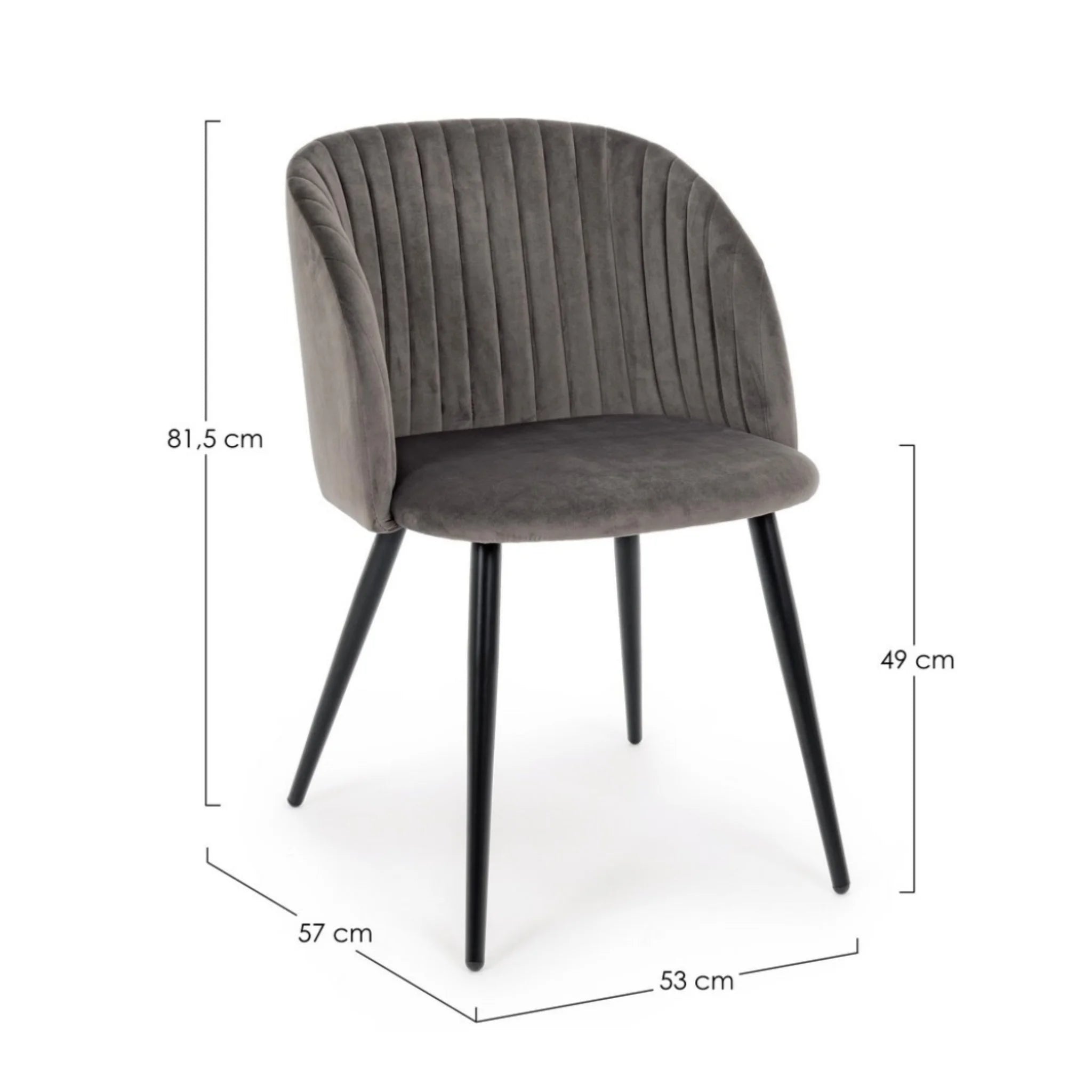 Stuhl Queen Velvet