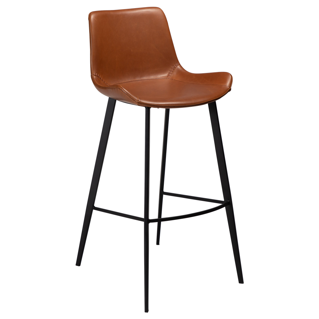 Tabouret de bar HYPE – Tabouret design avec revêtement et structure en métal