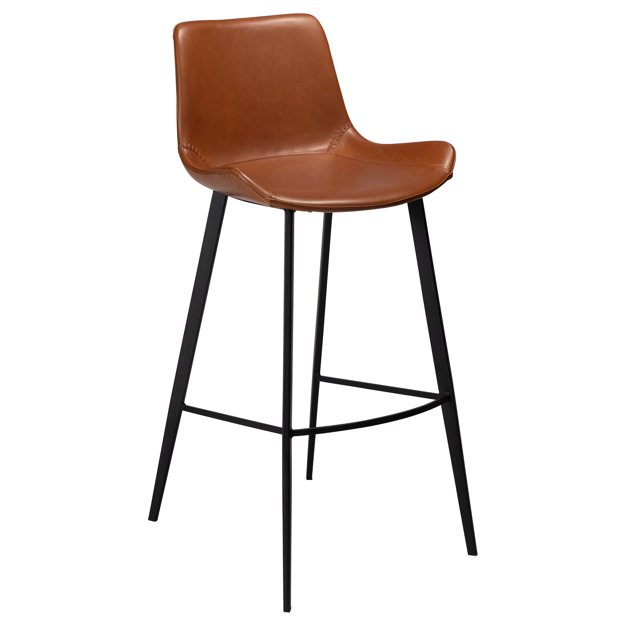 Tabouret de bar HYPE – Tabouret design avec revêtement et structure en métal