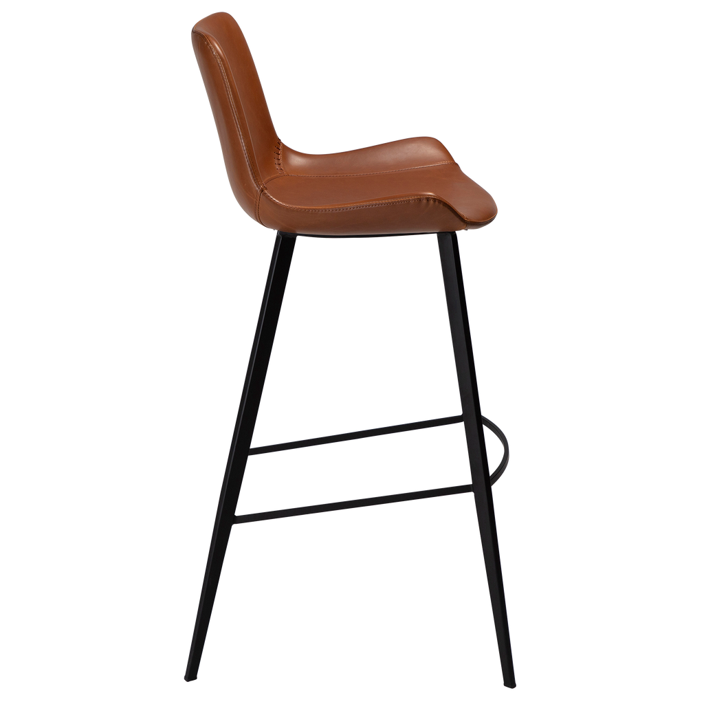 Tabouret de bar HYPE – Tabouret design avec revêtement et structure en métal