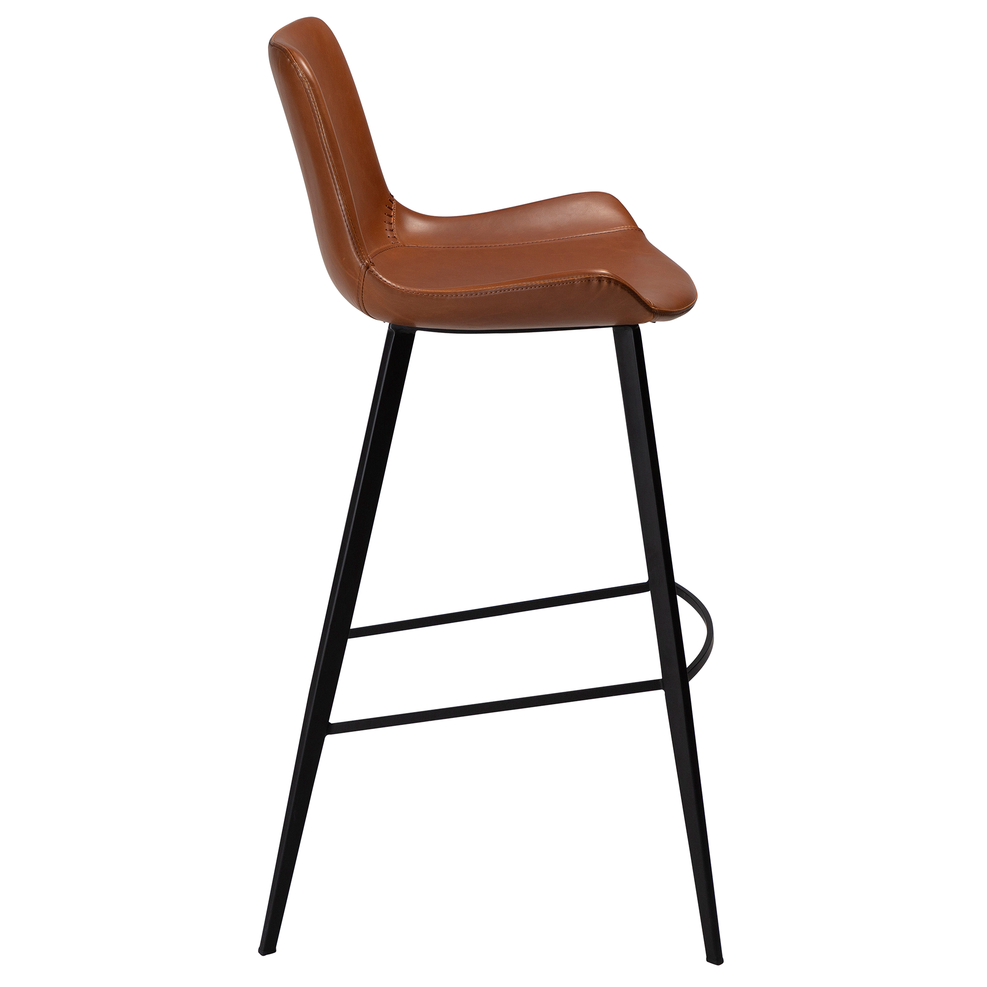 Tabouret de bar HYPE – Tabouret design avec revêtement et structure en métal