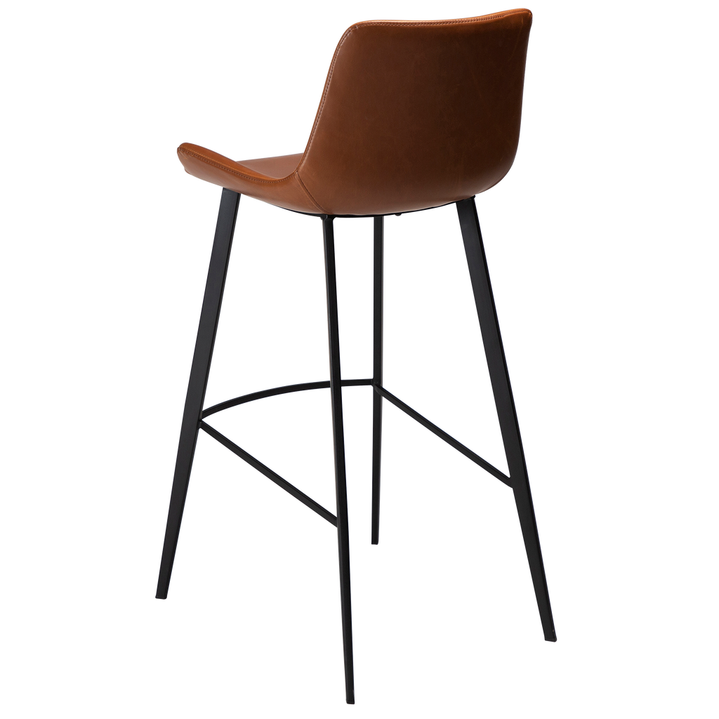 Tabouret de bar HYPE – Tabouret design avec revêtement et structure en métal
