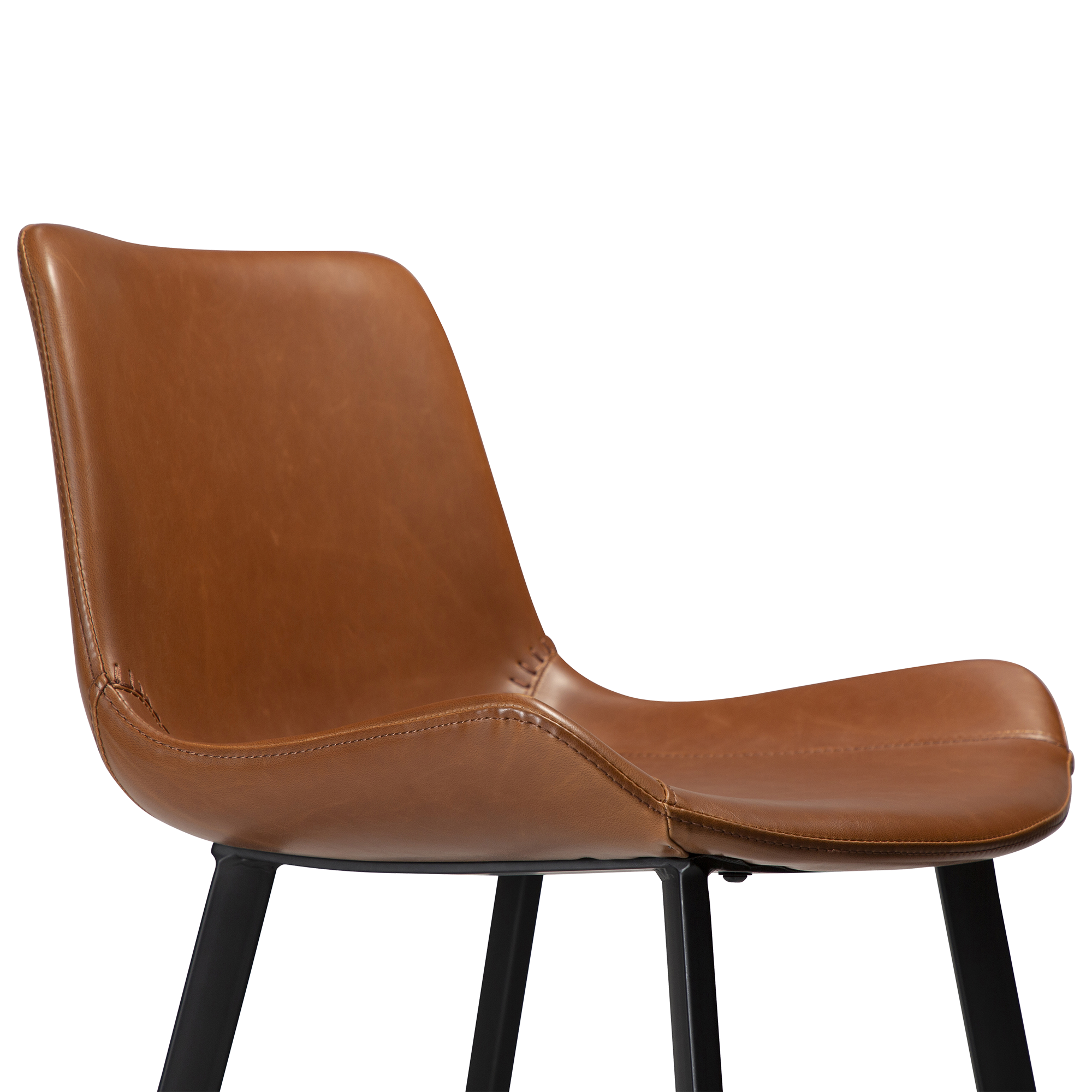 Tabouret de bar HYPE – Tabouret design avec revêtement et structure en métal