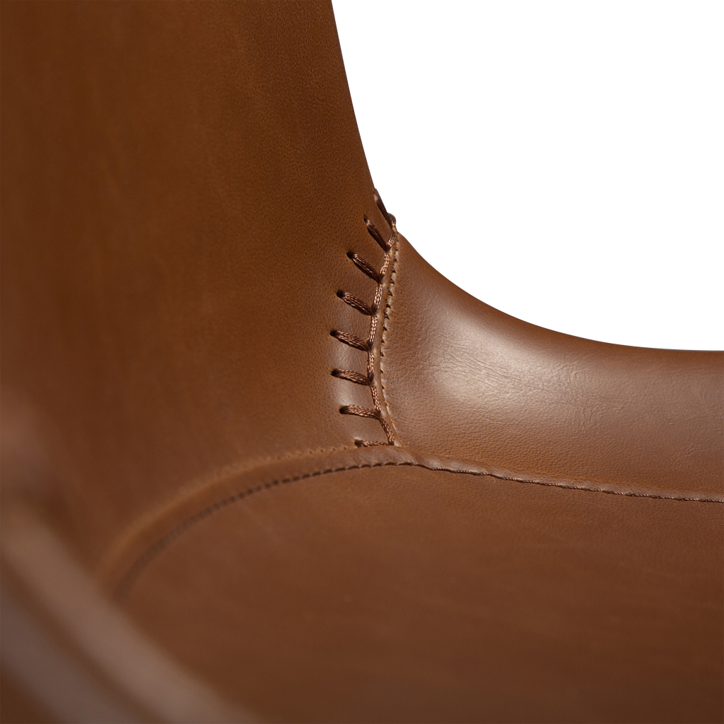 Tabouret de bar HYPE – Tabouret design avec revêtement et structure en métal