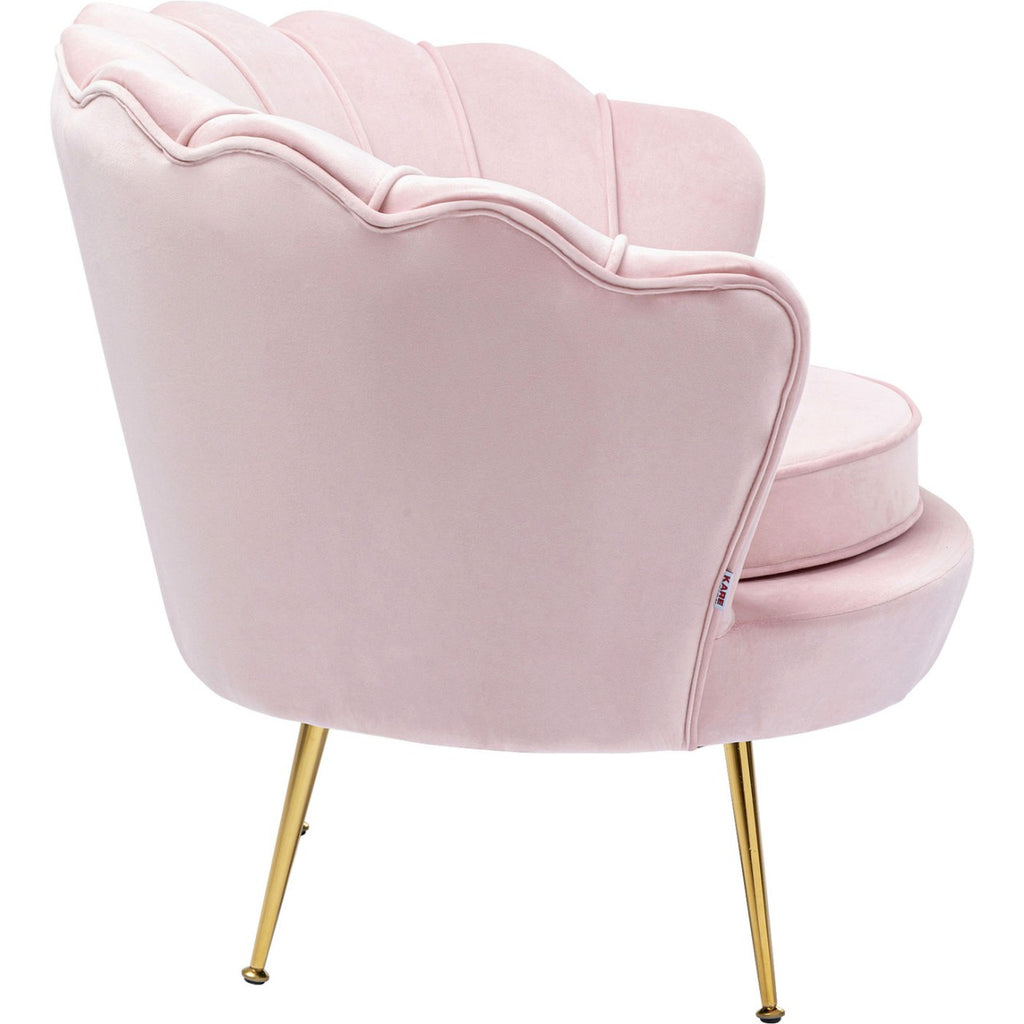 Fauteuil Nénuphar Or Rose