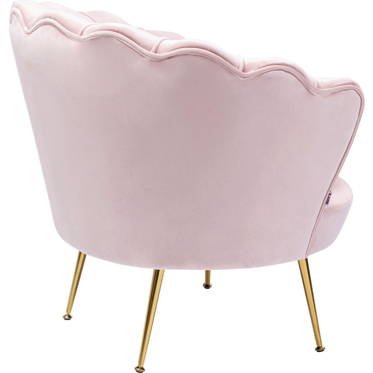 Fauteuil Nénuphar Or Rose