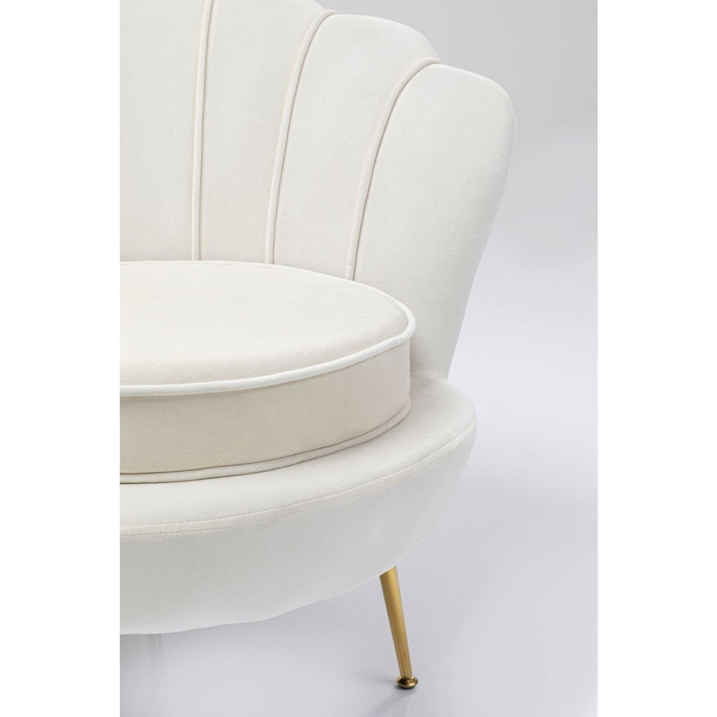 Fauteuil Nénuphar Or Beige