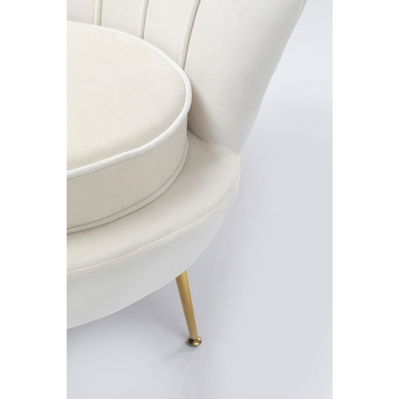 Fauteuil Nénuphar Or Beige