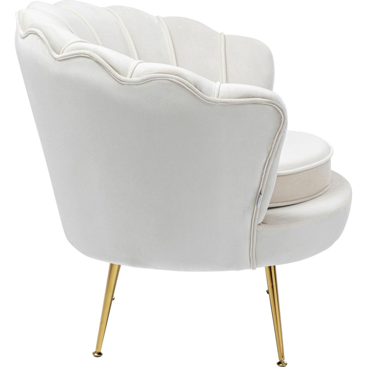 Fauteuil Nénuphar Or Beige