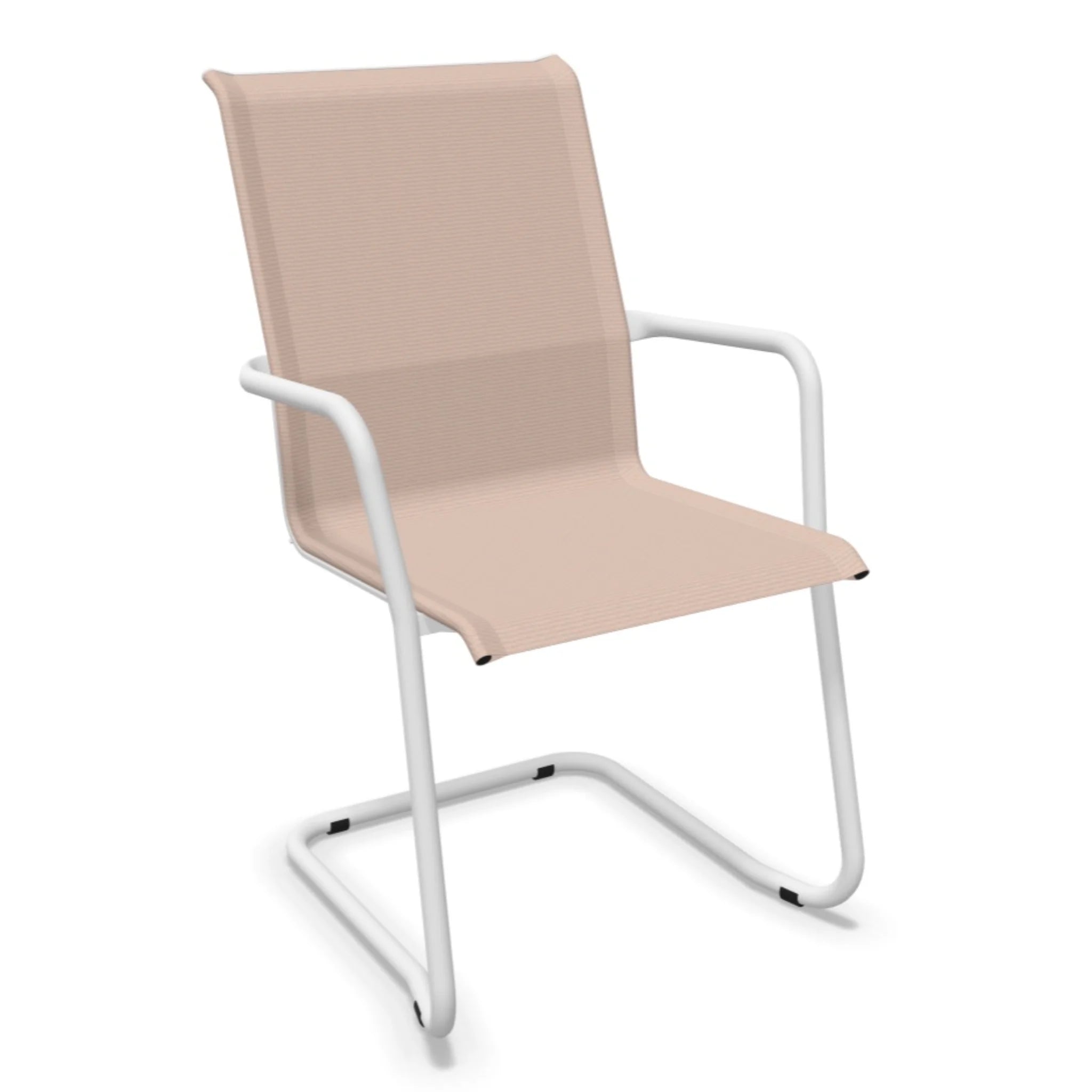 Locarno Textil-Sessel mit Armlehne Freischwinger