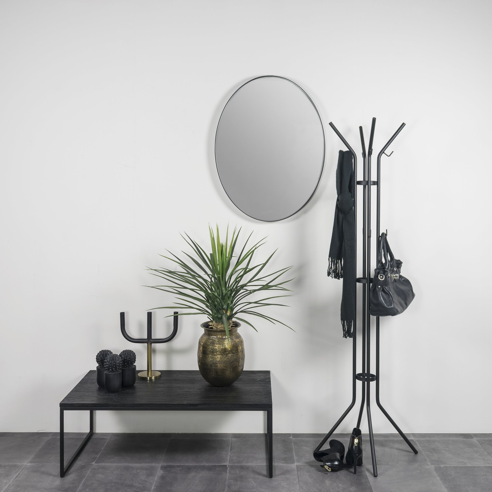 Porte-vêtements noir Jessy