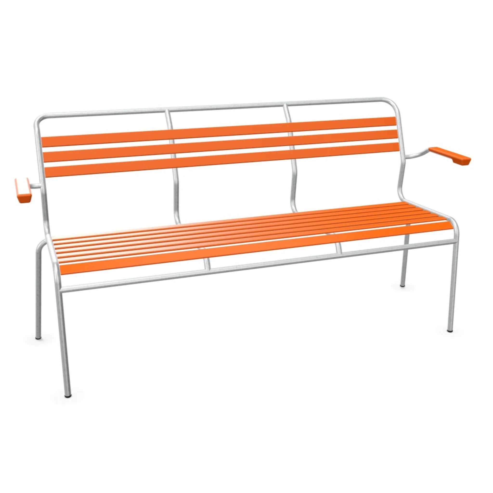 Säntis Lättli-3er-Bank mit Armlehne
