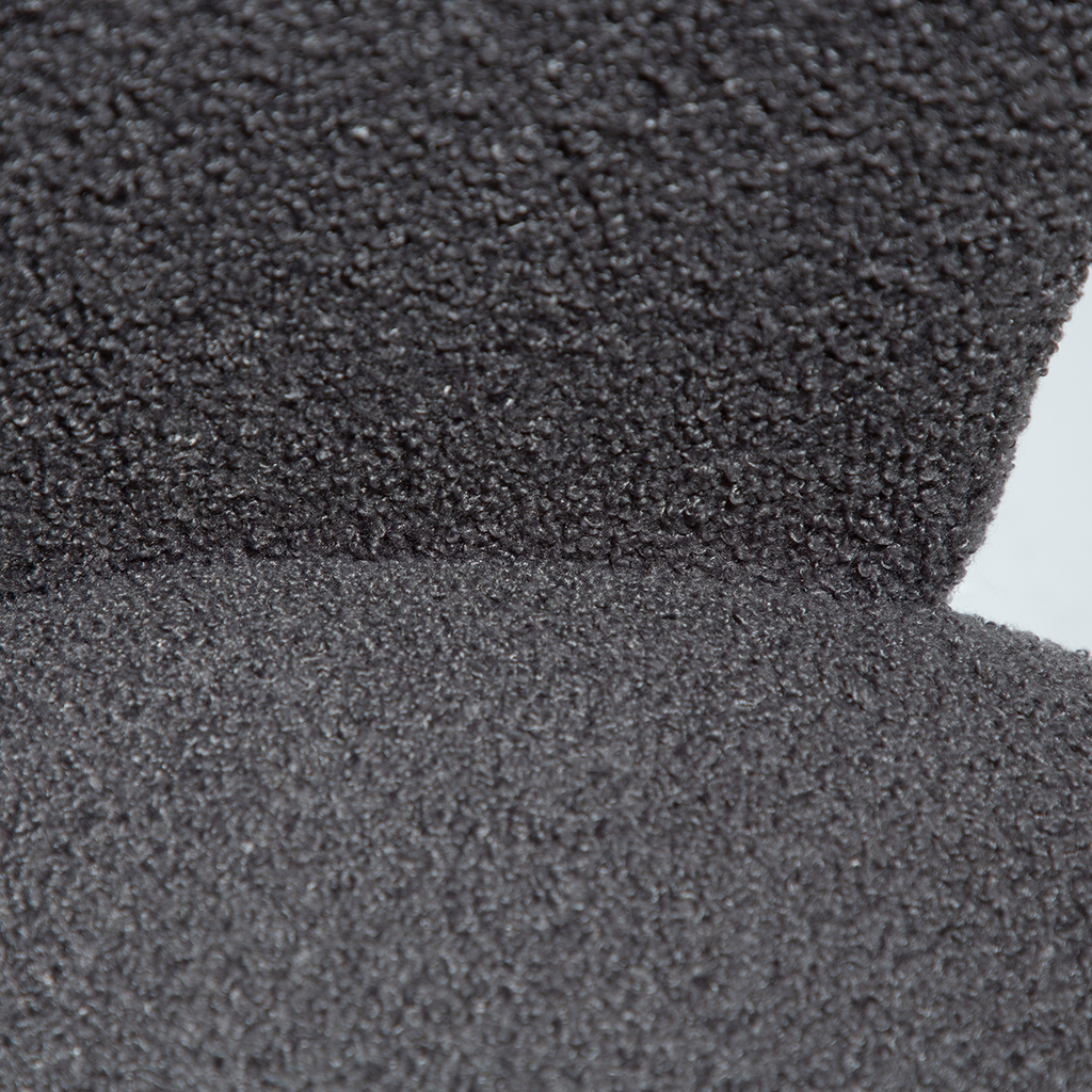 Chaise design ORBIT – élégante chaise de salle à manger ronde et rembourrée