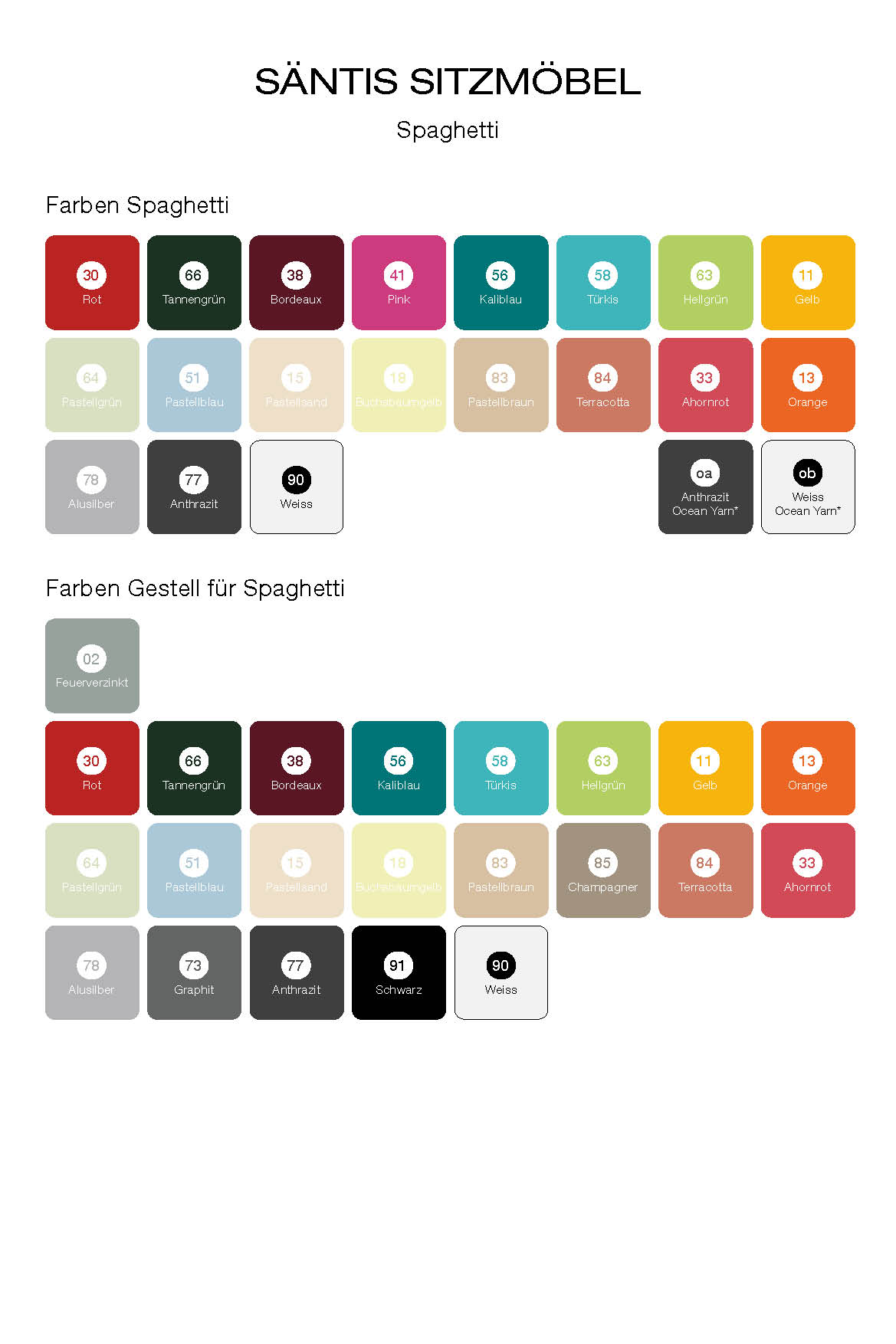 Spaghettiliege Säntis