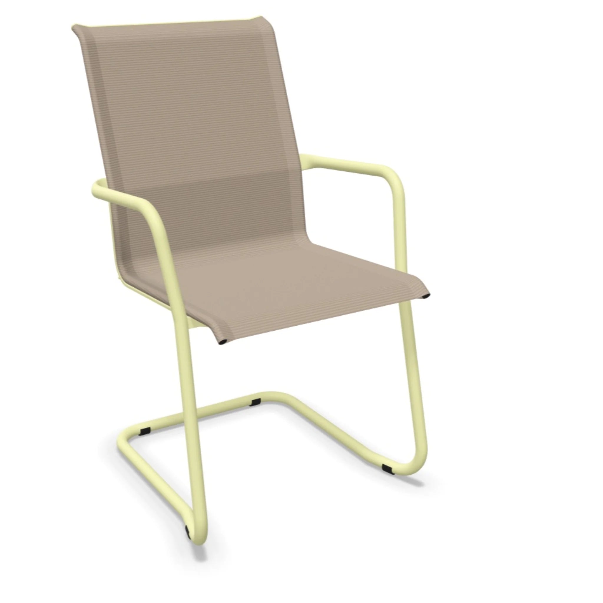 Locarno Textil-Sessel mit Armlehne Freischwinger