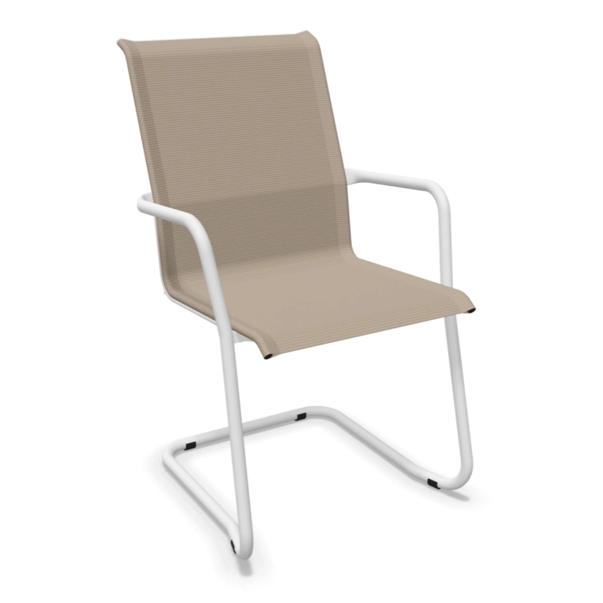 Locarno Textil-Sessel mit Armlehne Freischwinger