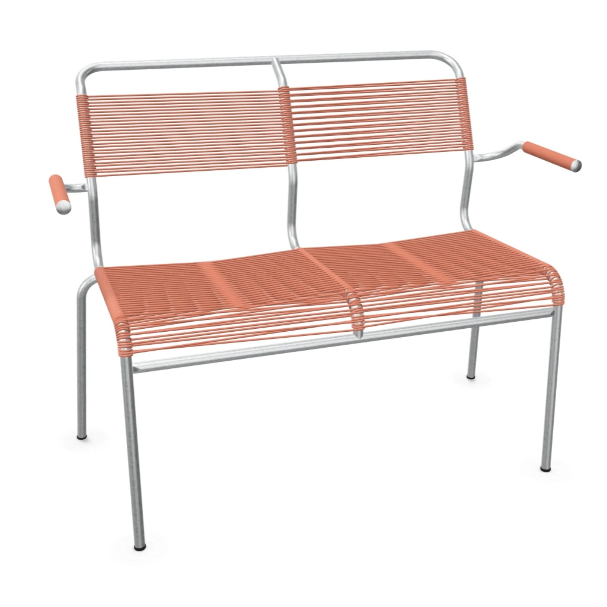 Banc 2 places Spaghetti Säntis avec accoudoir