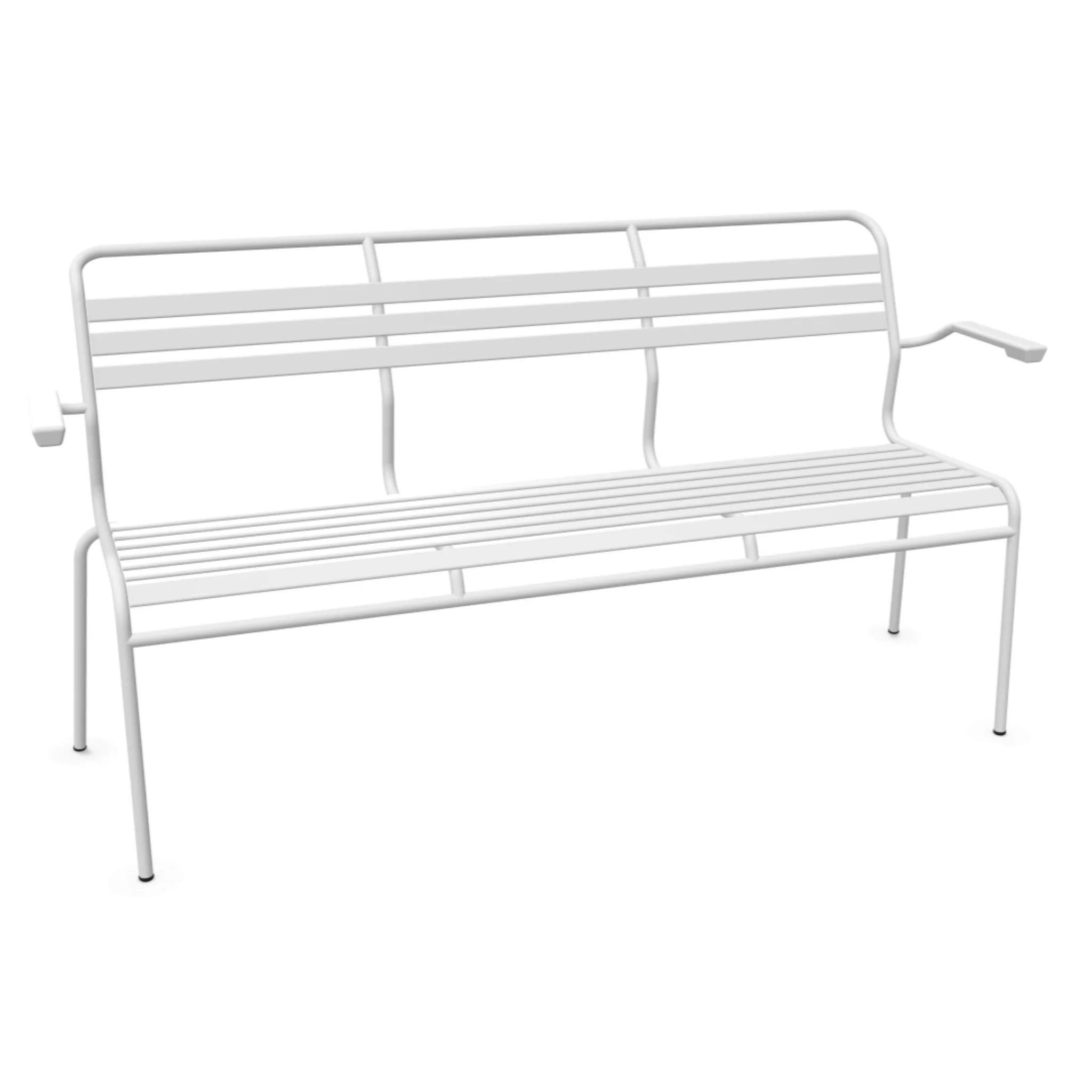 Säntis Lättli-3er-Bank mit Armlehne